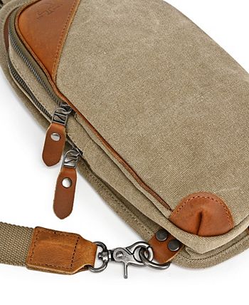 TSD BRAND Canna Canvas Sling Bag & Reviews - Handbags & Accessories ...