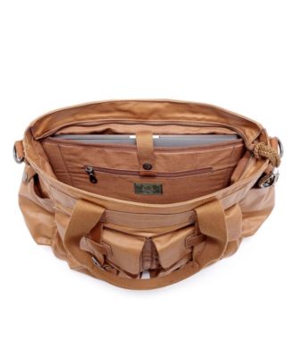 Urban Light Coated Canvas Tote Bag