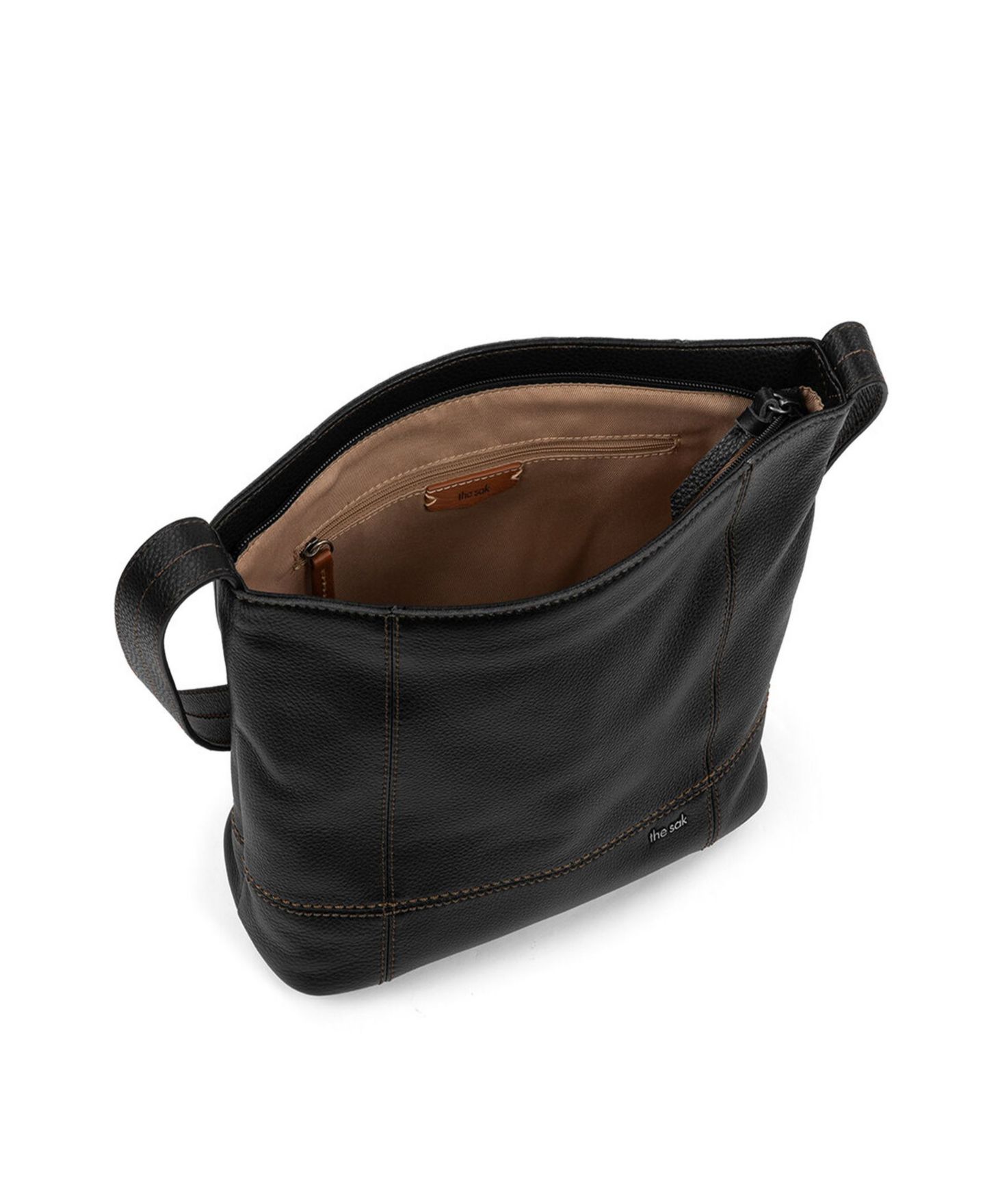 Сумка The Sak De Young Leather Hobo, цвет: Чёрный — фото 3