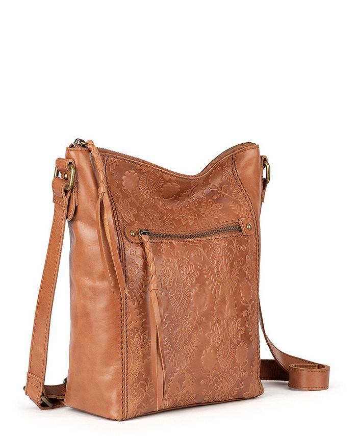 The Sak Women's Ashland Leather Crossbody Macy's