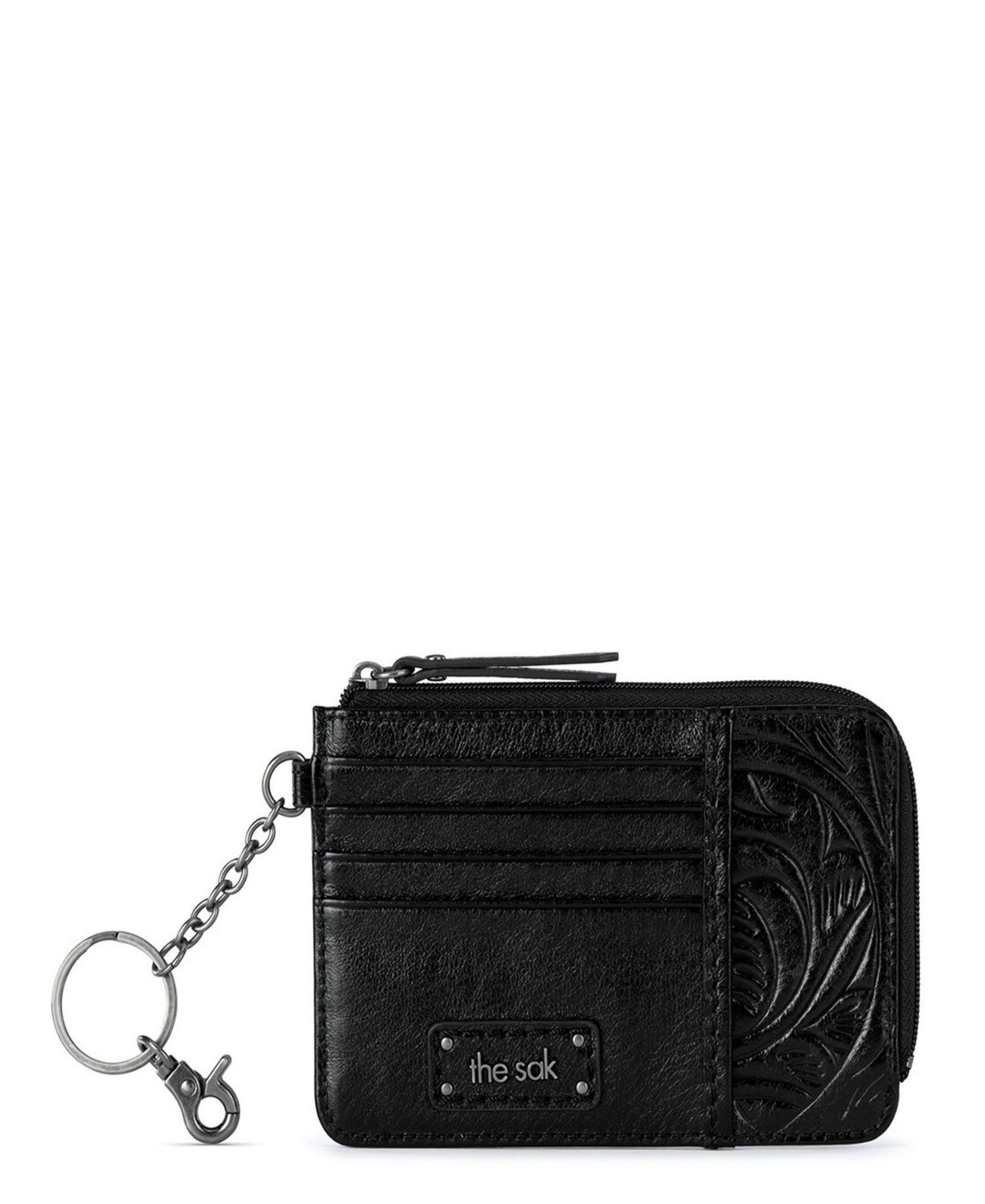 Women's Iris Leather Card Case Wallet