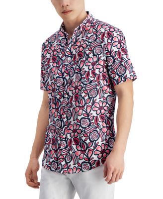macys mens floral shirt