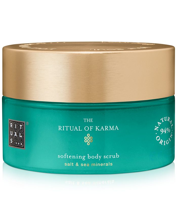 The Ritual of Karma Giftset Large = Body Scrub 300 ml + Foaming Shower Gel  200 ml + Body Cream 220 ml + Hair & Body Mist 50 ml [Rituals] » Für 49,90 €  online kaufen