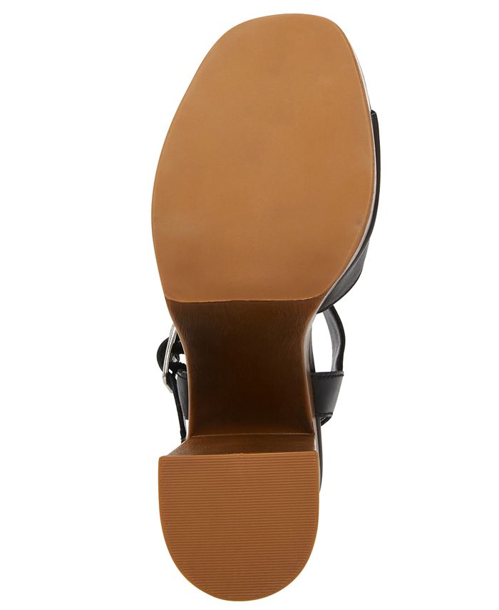 Steve Madden Women's Kye TwoPiece Wooden Platform Sandals & Reviews