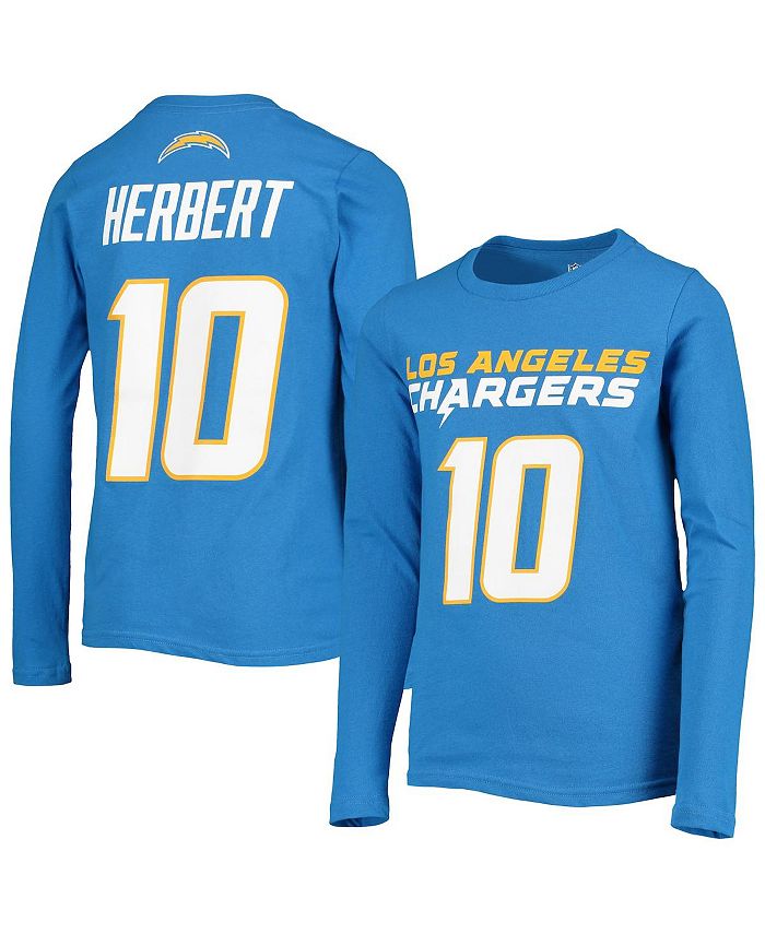 Nike Youth Los Angeles Chargers Justin Herbert Powder Blue Game Jersey