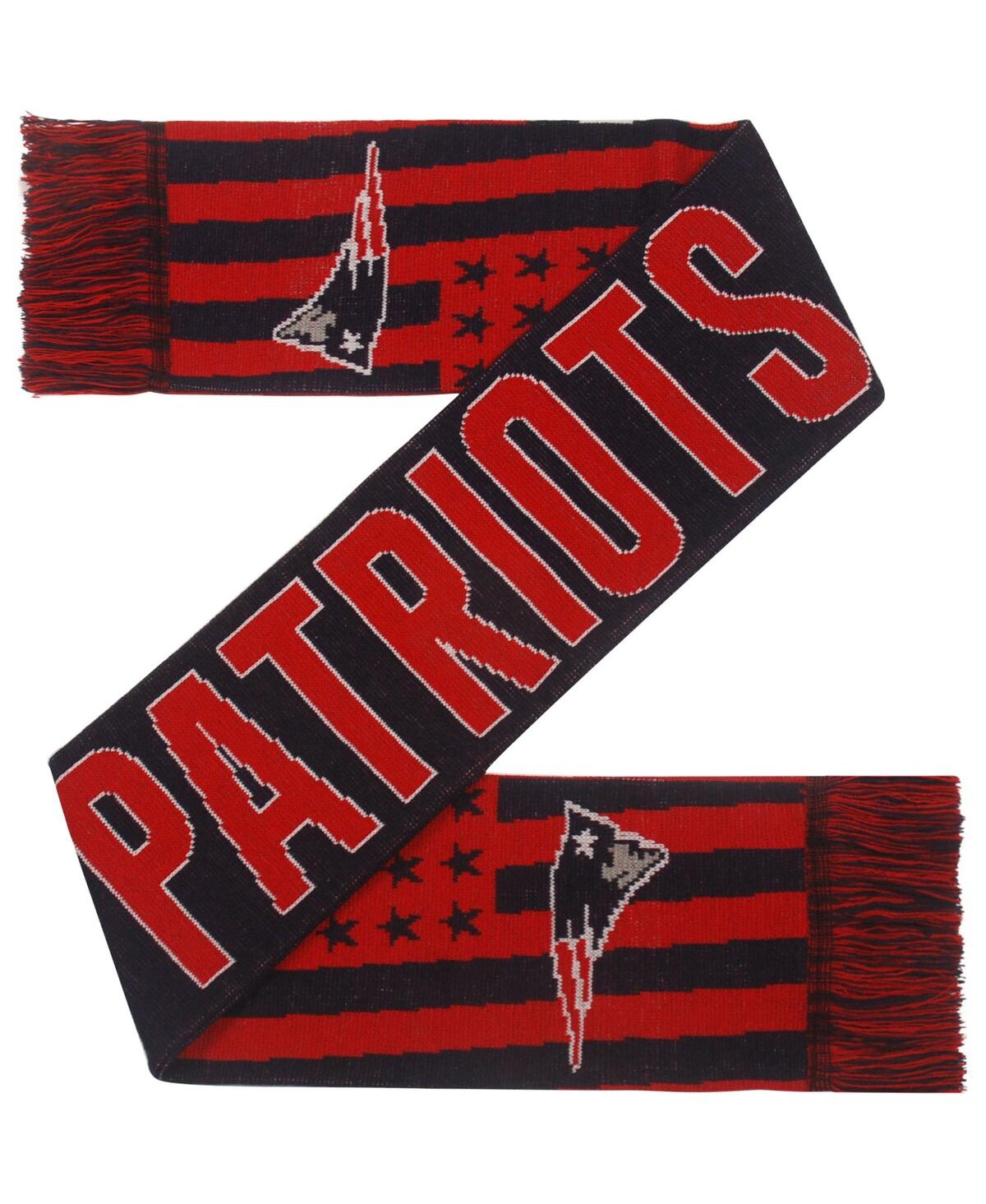 Men's and Women's Foco New England Patriots Reversible Thematic Scarf - Multi