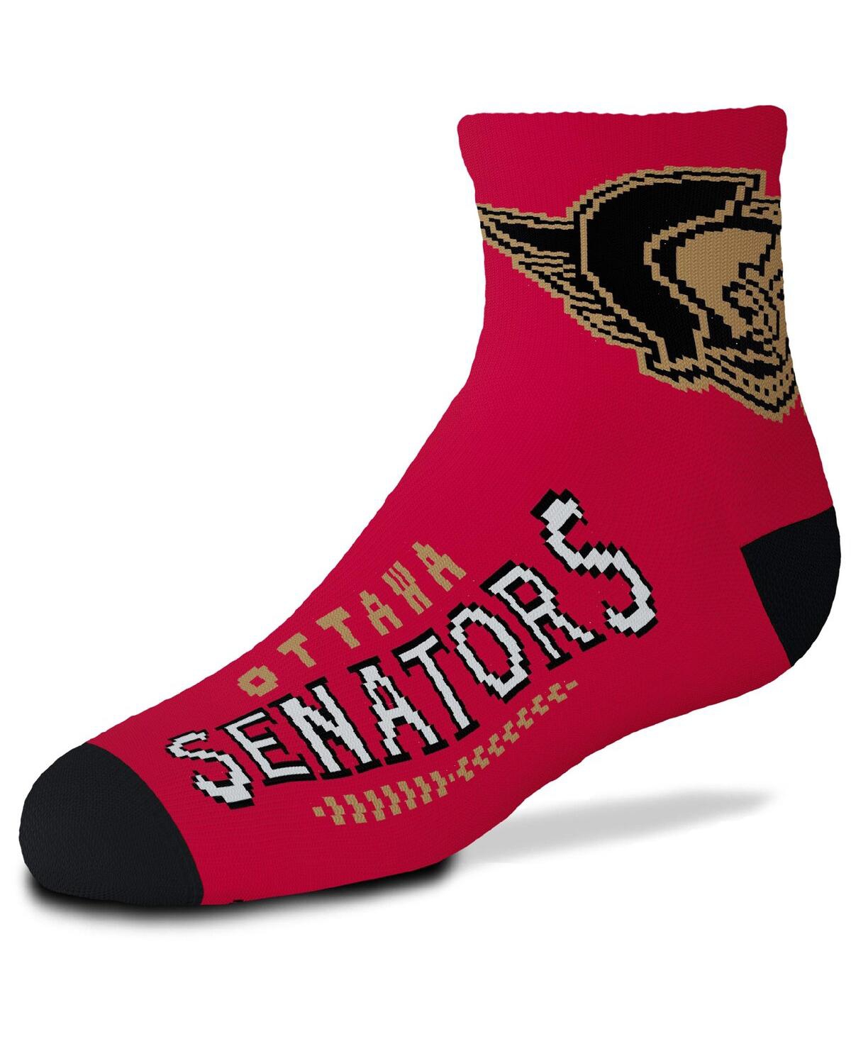 Shop For Bare Feet Youth Boys And Girls  Ottawa Senators 2-pack Team Quarter-length Socks