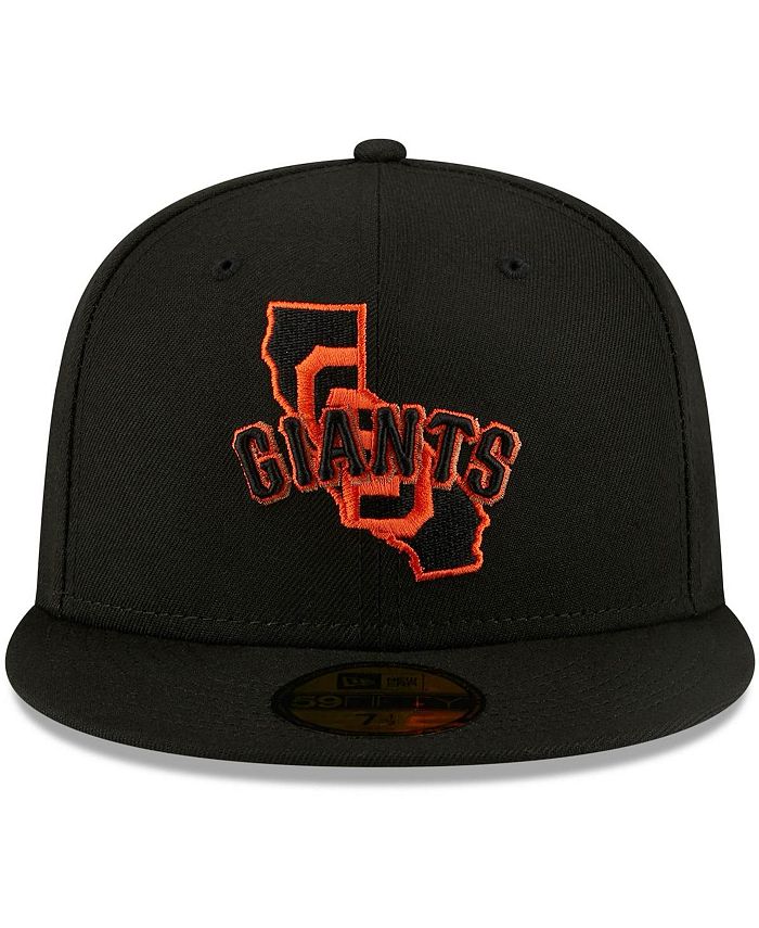New Era Men's Black San Francisco Giants Local II 59FIFTY Fitted Hat & Reviews - Sports Fan Shop
