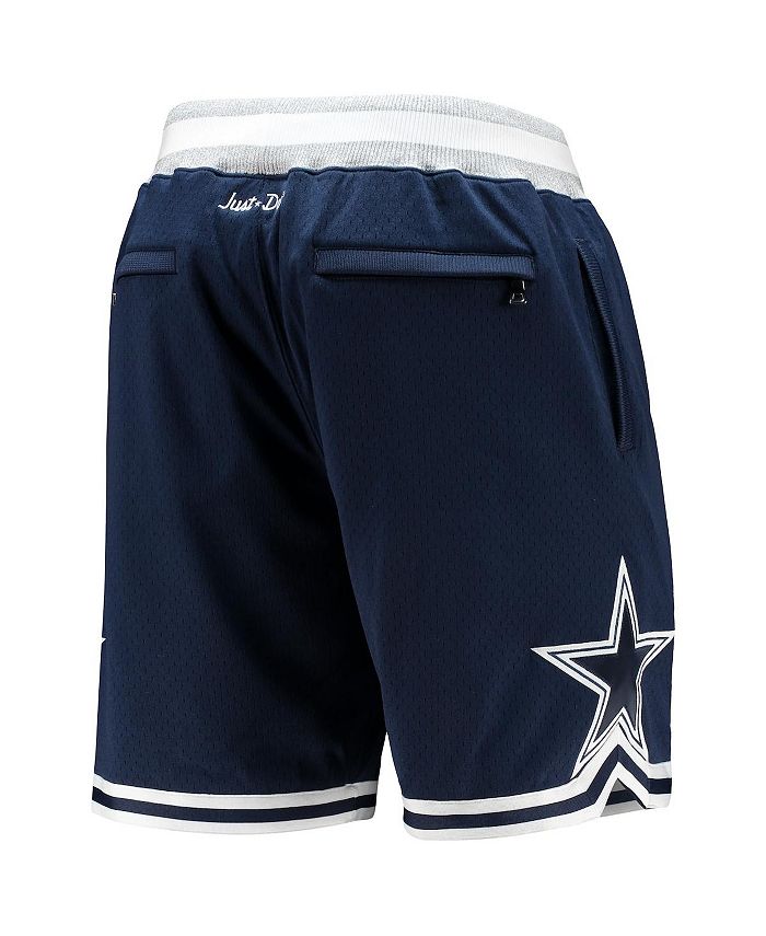 Mitchell & Ness Men's Navy Dallas Cowboys Just Don Gold Rush Shorts - Macy's