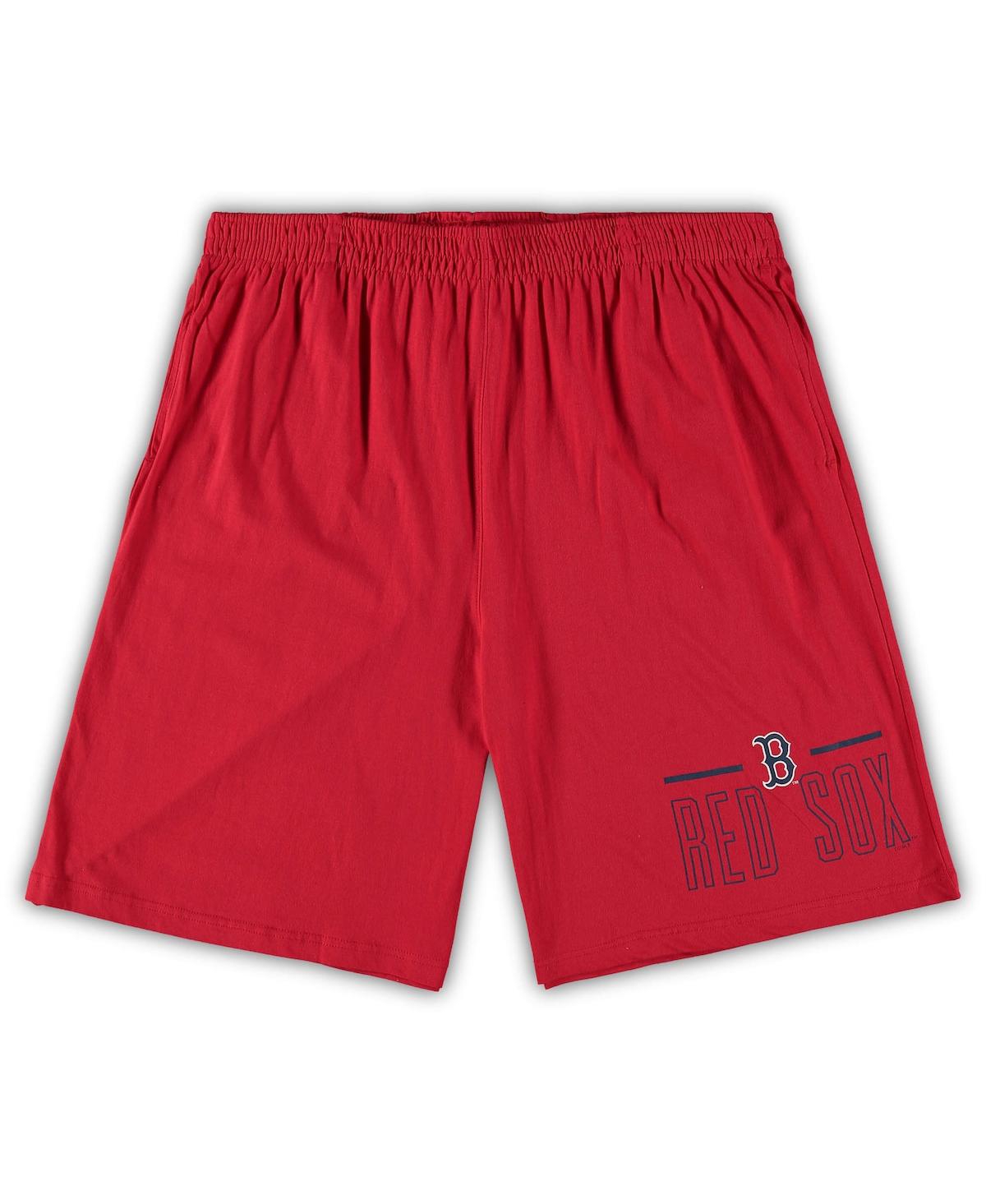 Men's Concepts Sport Red Boston Red Sox Big and Tall T-shirt and Shorts Sleep Set - Red