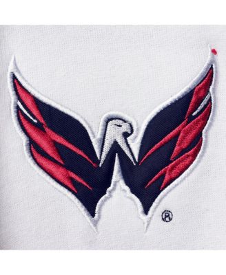 Men's Alexander Ovechkin Red Washington Capitals Big and Tall Colorblock Full-Zip Hoodie