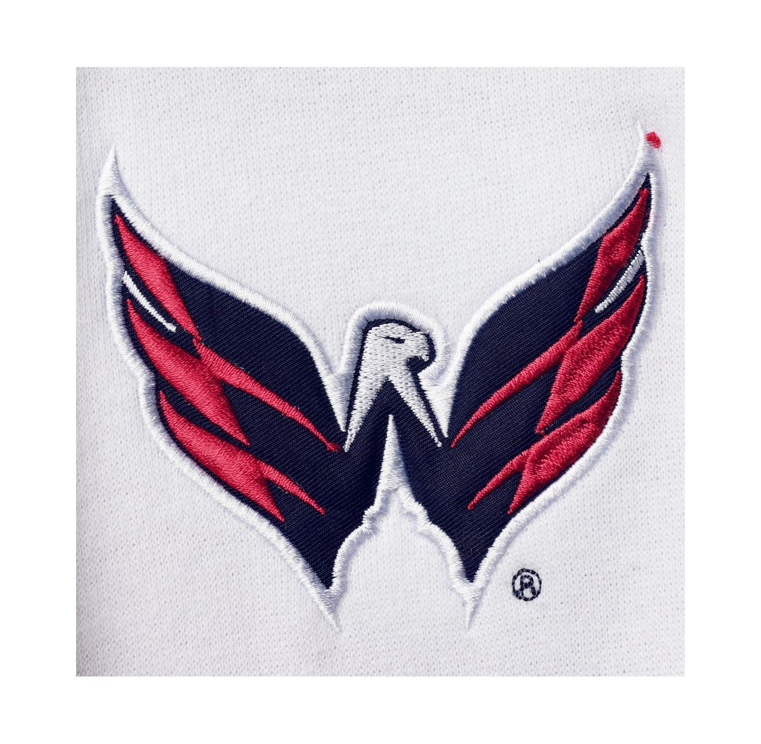 Men's Alexander Ovechkin Red Washington Capitals Big and Tall Colorblock Full-Zip Hoodie
