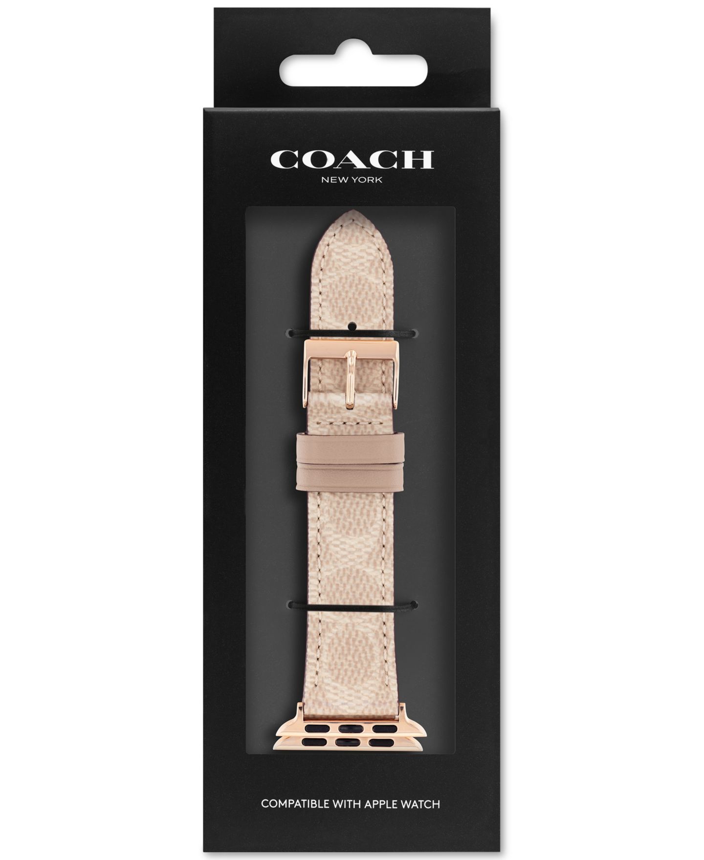 Ремешок для часов COACH Sand Canvas Strap 38/40/41mm Apple Watch Band — фото 4