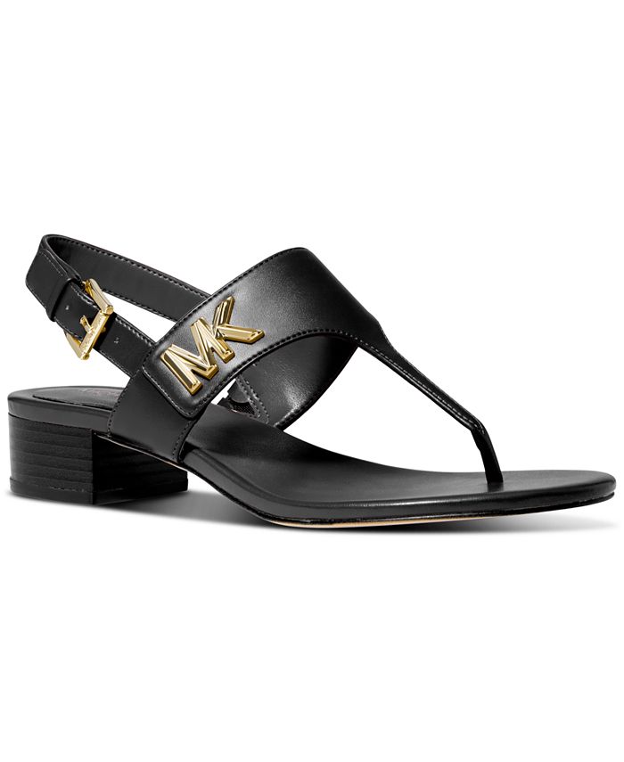 Michael Kors Women's Jilly T-Strap Dress Sandals & Reviews - Sandals - Shoes  - Macy's