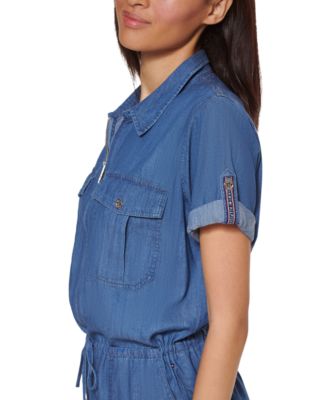 tommy hilfiger utility romper