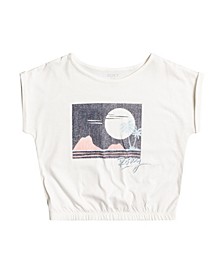 NWT BABY GIRLS ROXY GIRL REMEMBER THE NAME YOUTH RNGR POCKET TEE SHIRT SZ 4-6 