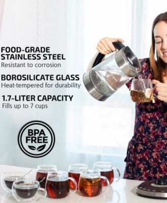 OVENTE 1.7 Liter Electric Kettle