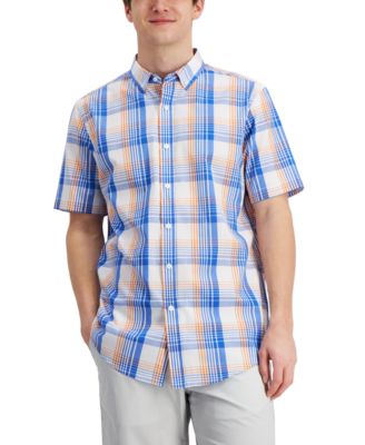 Club Room Men's Short Sleeve Printed 
