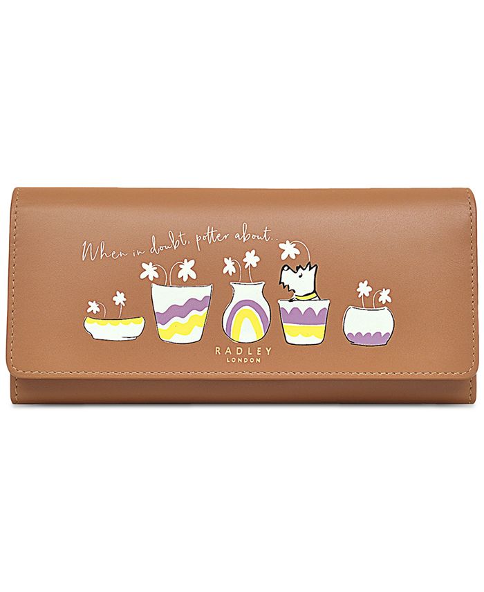 Radley London Women s Potter About Large Leather Flapover Wallet