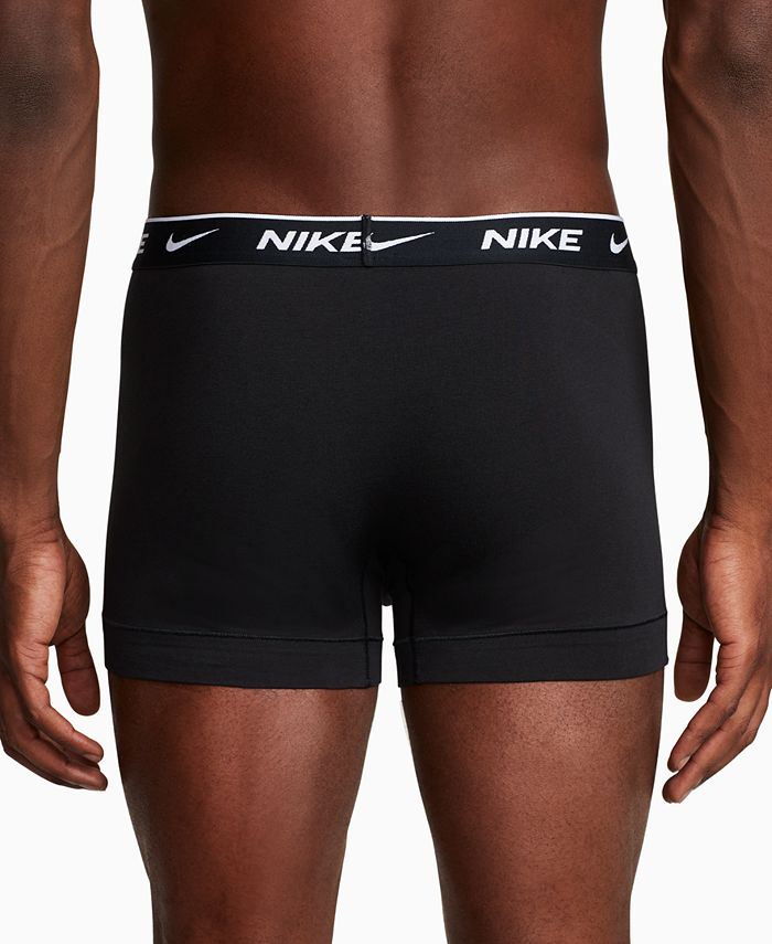  Nike Mens 3-Pack Dri-FIT Essential Cotton Stretch Boxer  Briefs