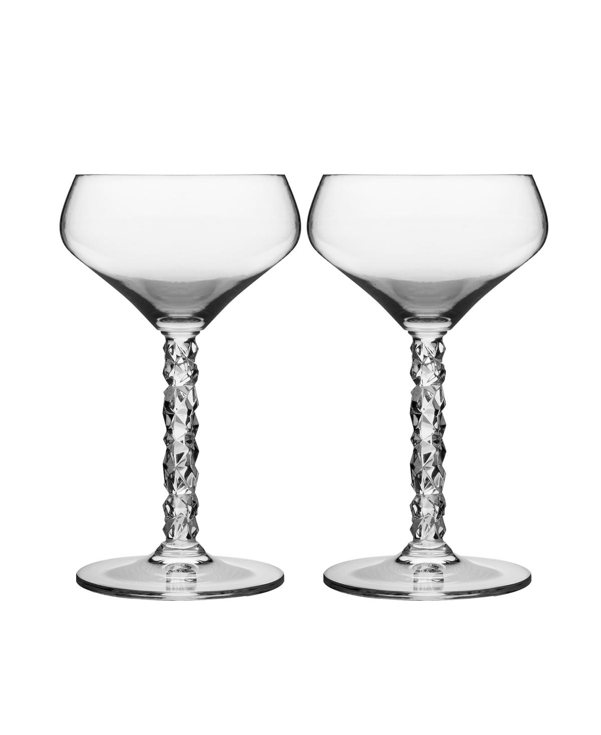 Orrefors Carat Coupe Glass, Pack Of 2 In Clear