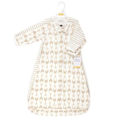 Cotton Full-Body Slumber Sack with Long Sleeves