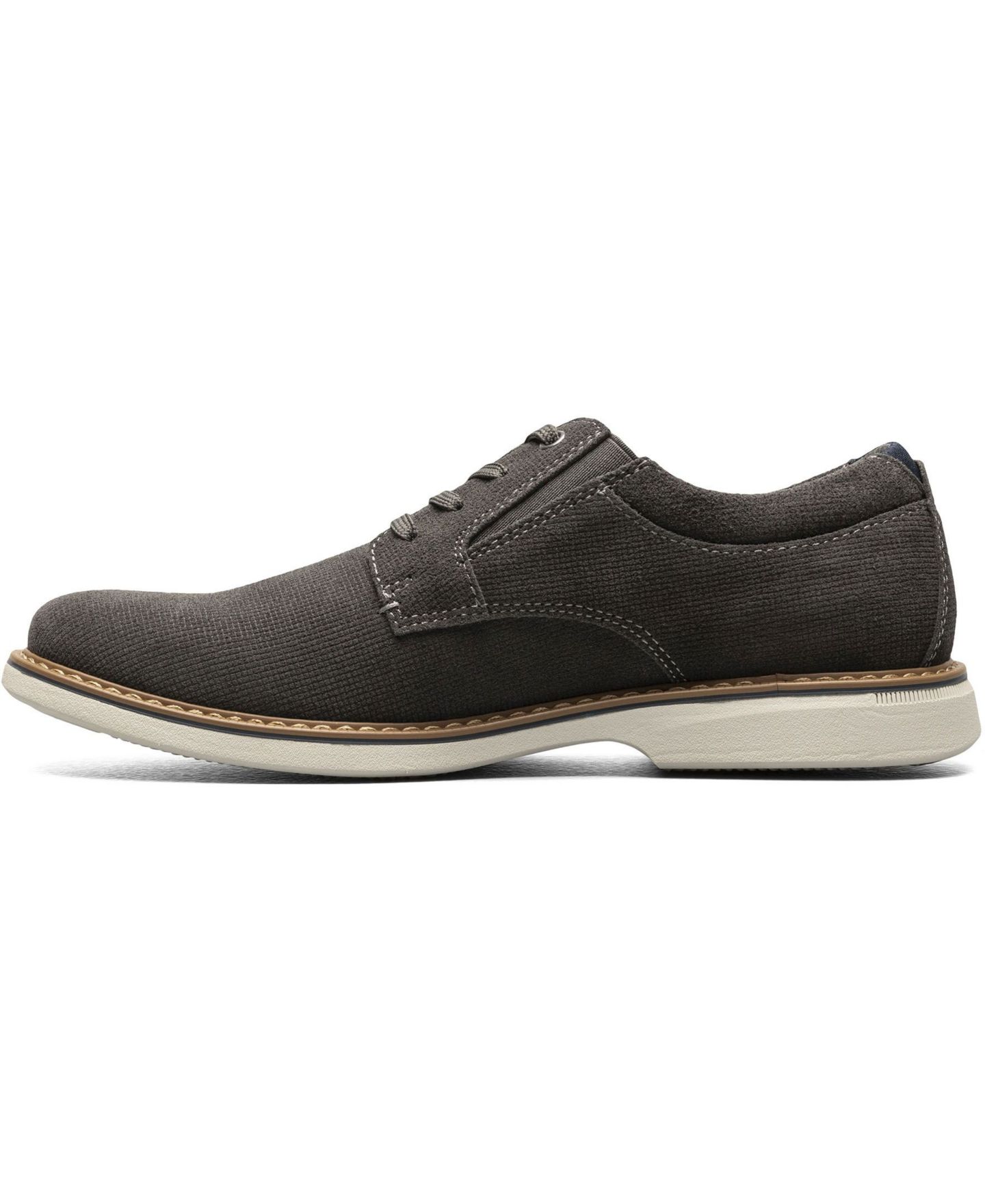 Обувь Nunn Bush Men's Otto Plain Toe Lace Up Oxford, цвет: Серый — фото 5
