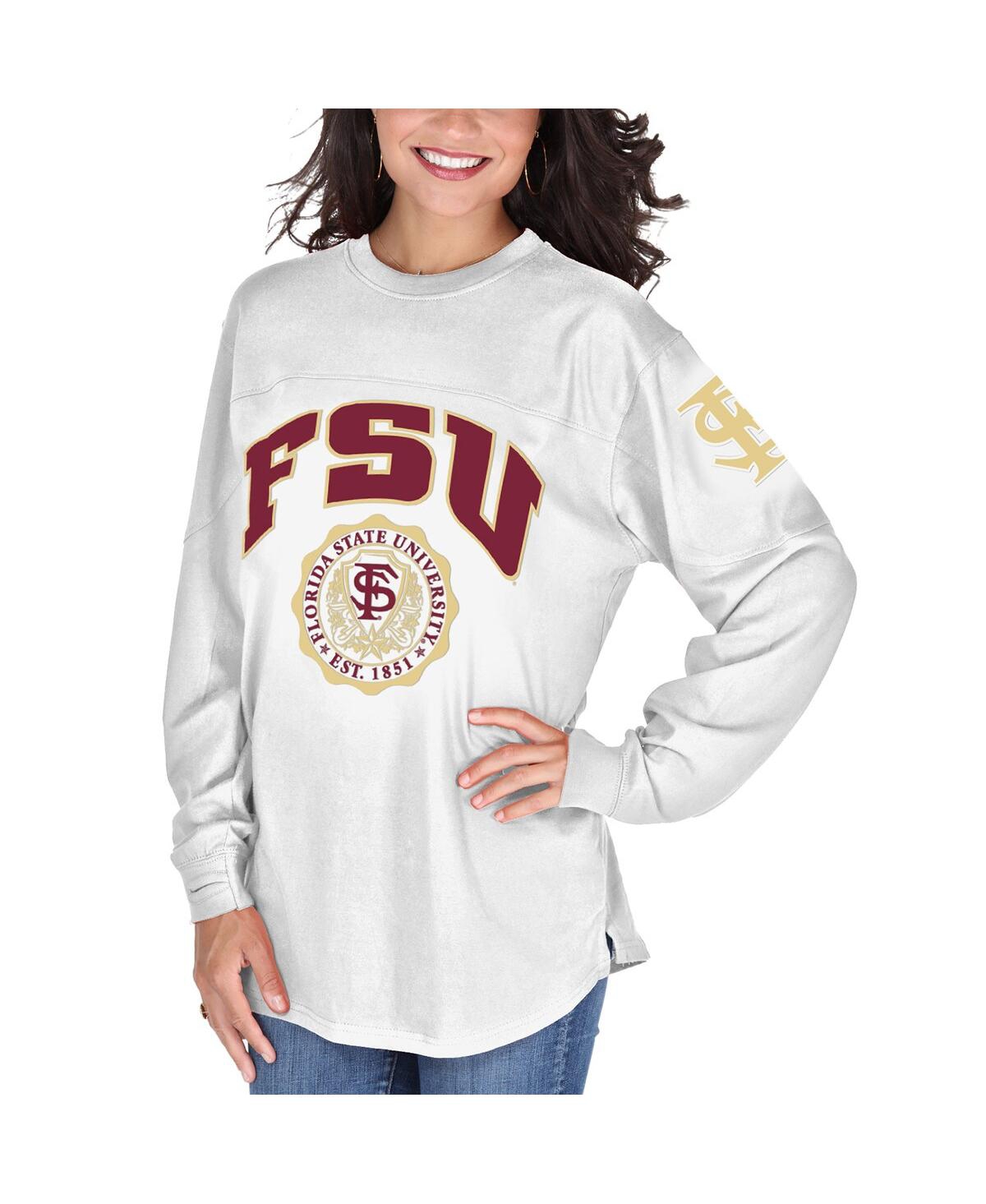 Women'sFlorida State Seminoles Edith Long Sleeve T-shirt - White
