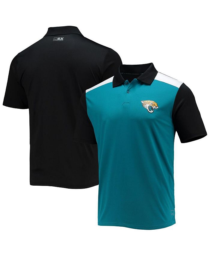 Msx By Michael Strahan Mens Teal And Black Jacksonville Jaguars Challenge Color Block 