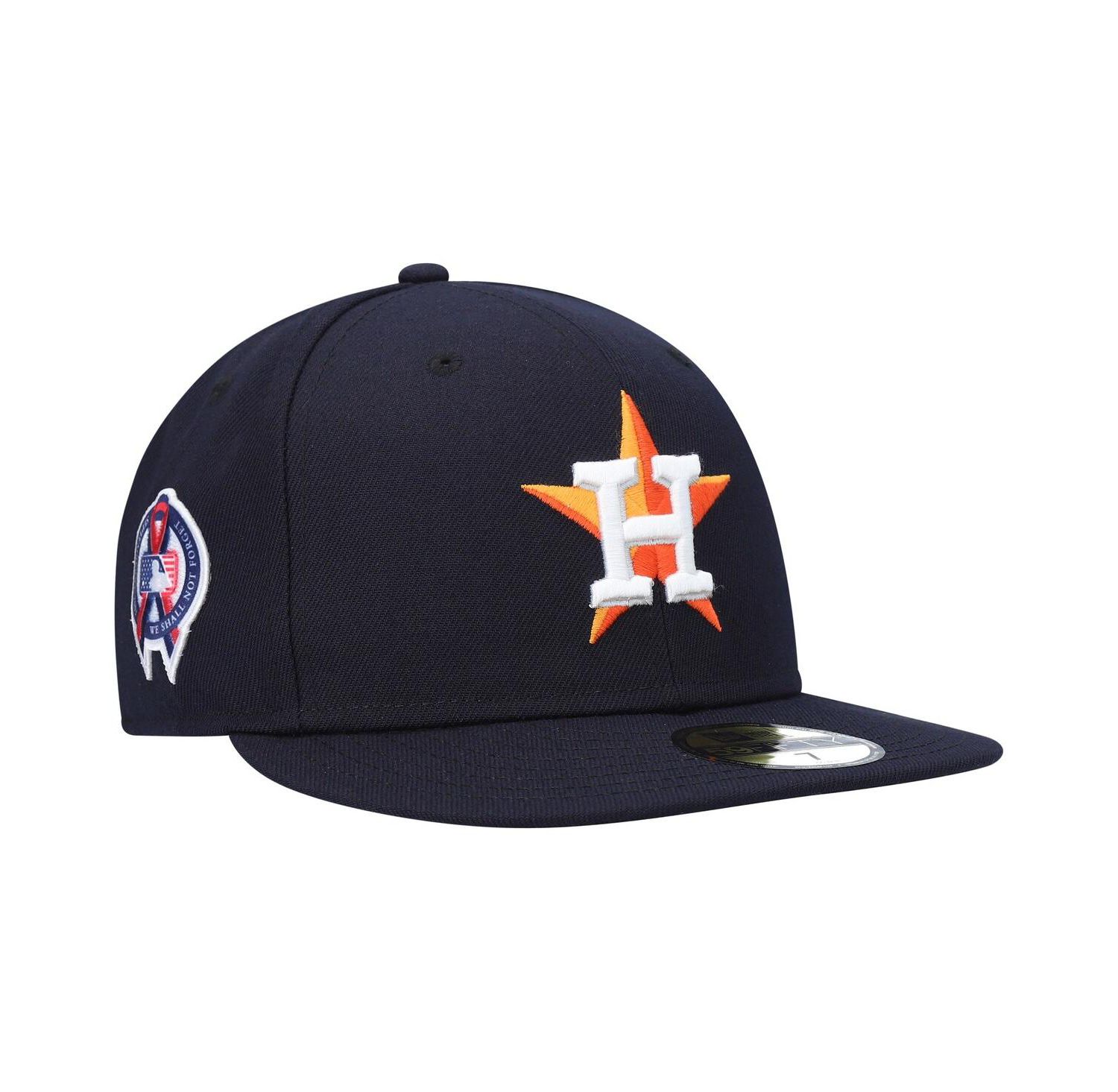 Men's Navy Houston Astros 9/11 Memorial Side Patch 59Fifty Fitted Hat