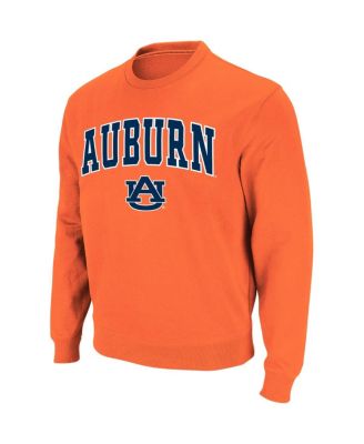Men's Auburn Tigers Arch and Logo Crew Neck Sweatshirt