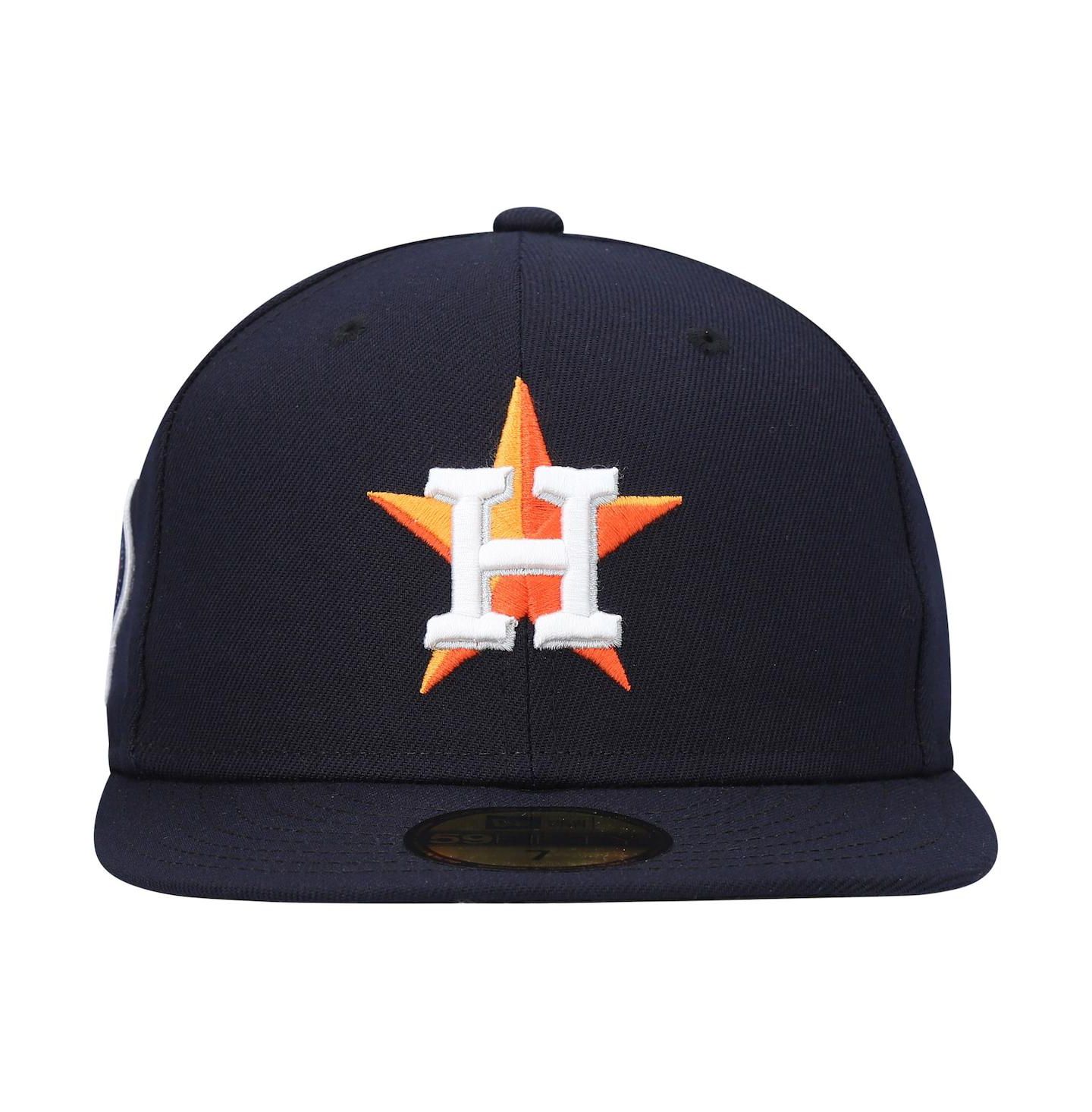 Мужская кепка New Era Navy Houston Astros 9/11 Memorial Side Patch 59Fifty Fitted Hat — фото 3