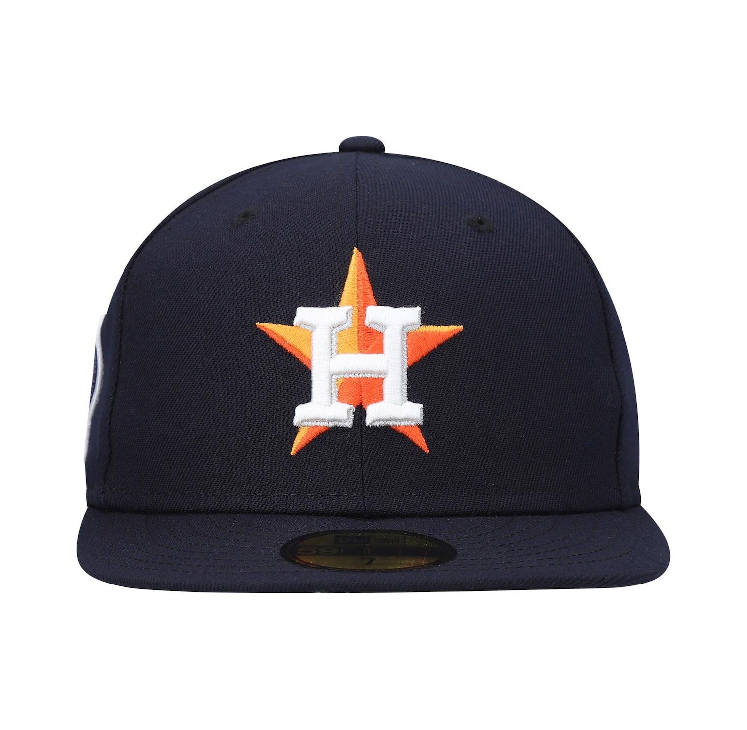 Men's Navy Houston Astros 9/11 Memorial Side Patch 59Fifty Fitted Hat