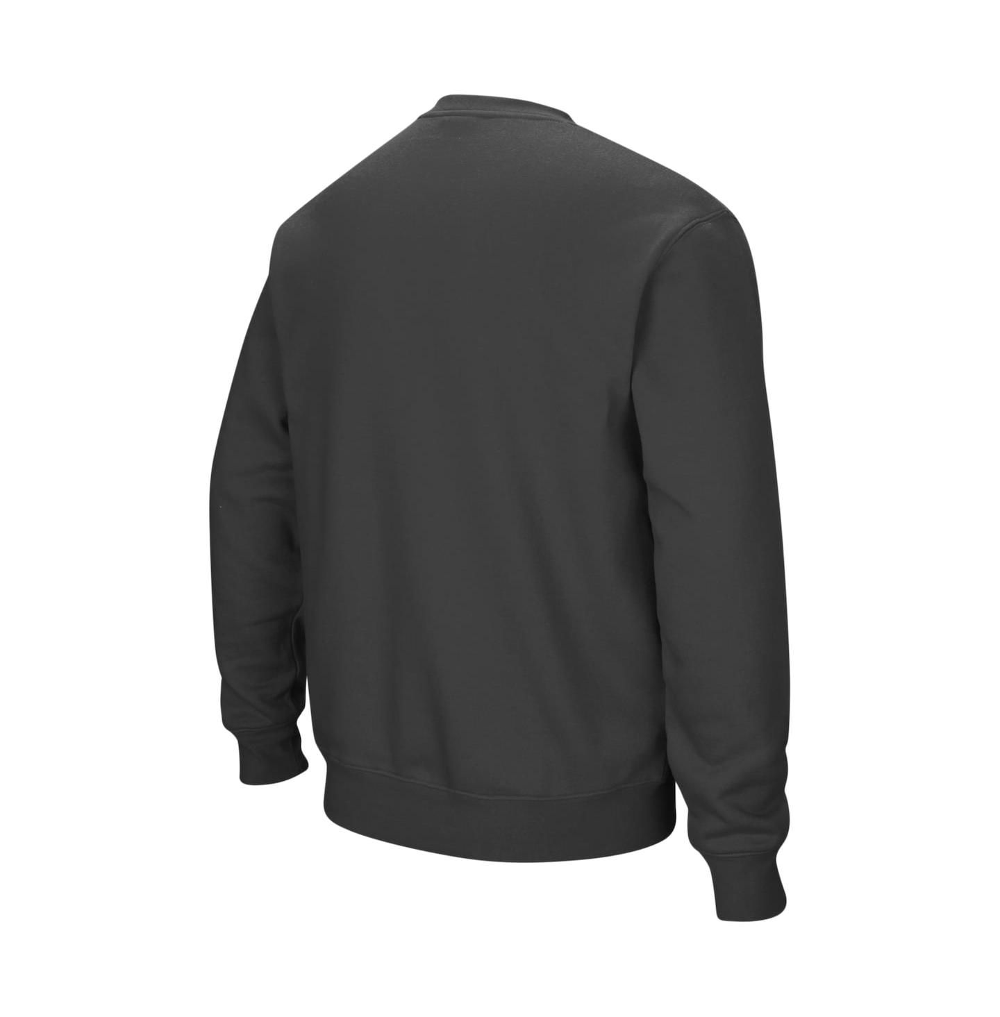 Мужская толстовка Colosseum Syracuse Orange Arch & Logo Crew Neck, цвет: Угольный — фото 3