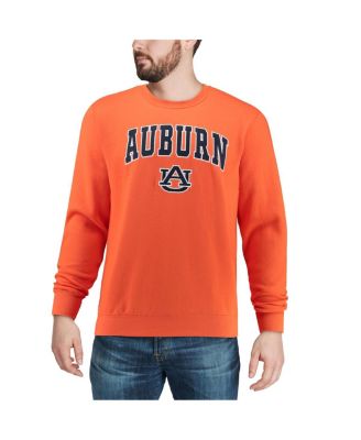 Men's Auburn Tigers Arch and Logo Crew Neck Sweatshirt