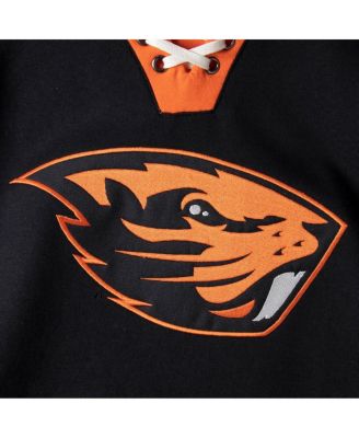 Men's Black Oregon State Beavers 2.0 Lace-Up Hoodie