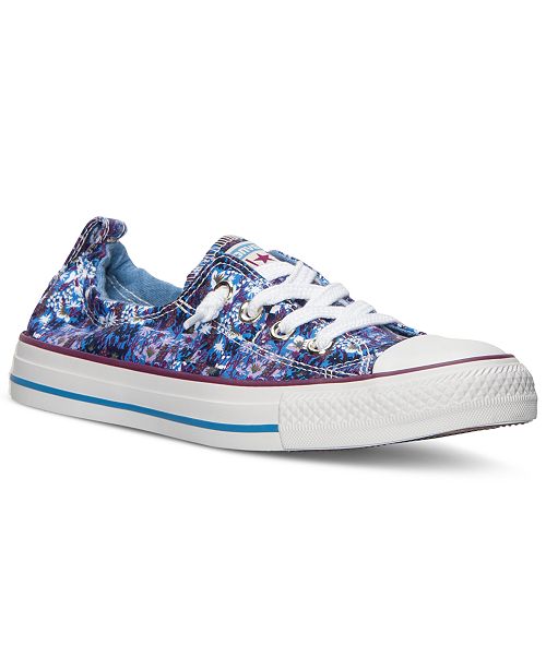 Converse Women S Chuck Taylor Shoreline Floral Casual Sneakers
