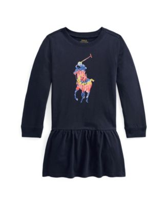 폴로 랄프로렌 여아용 원피스 Polo Ralph Lauren Toddler Girls Big Pony Jersey Dress