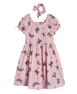 Big Girls Butterfly Baby Doll Dress 