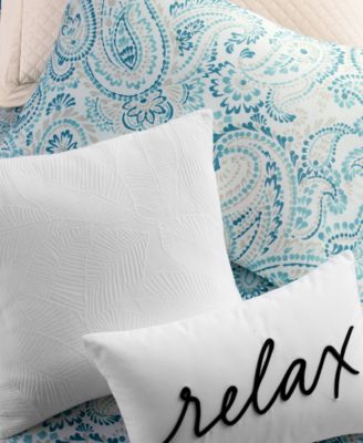Charter Club Azure Paisley Comforter Sets, Created for Macy's