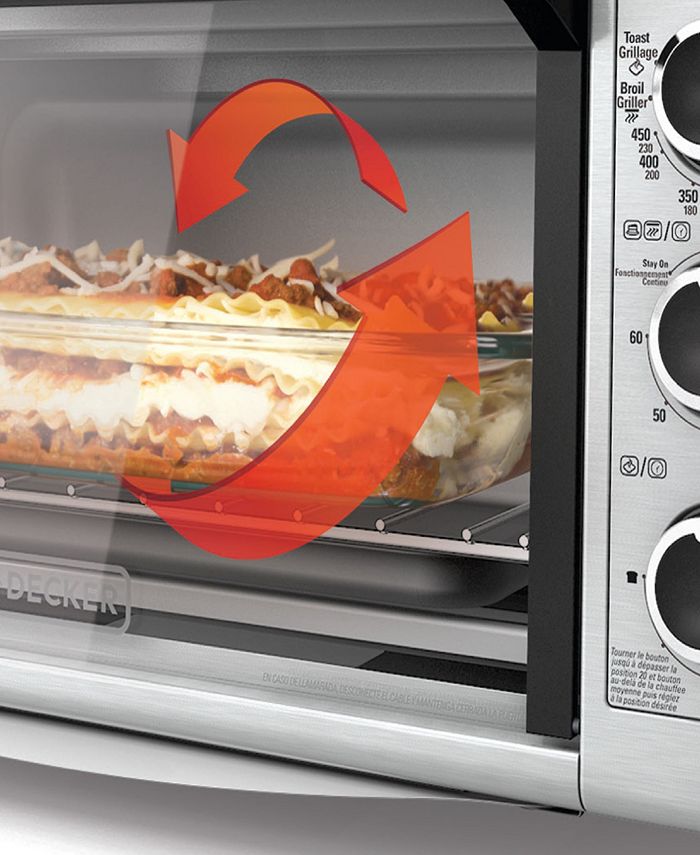 Black & Decker 8Slice ExtraWide Convection Toaster Oven Macy's