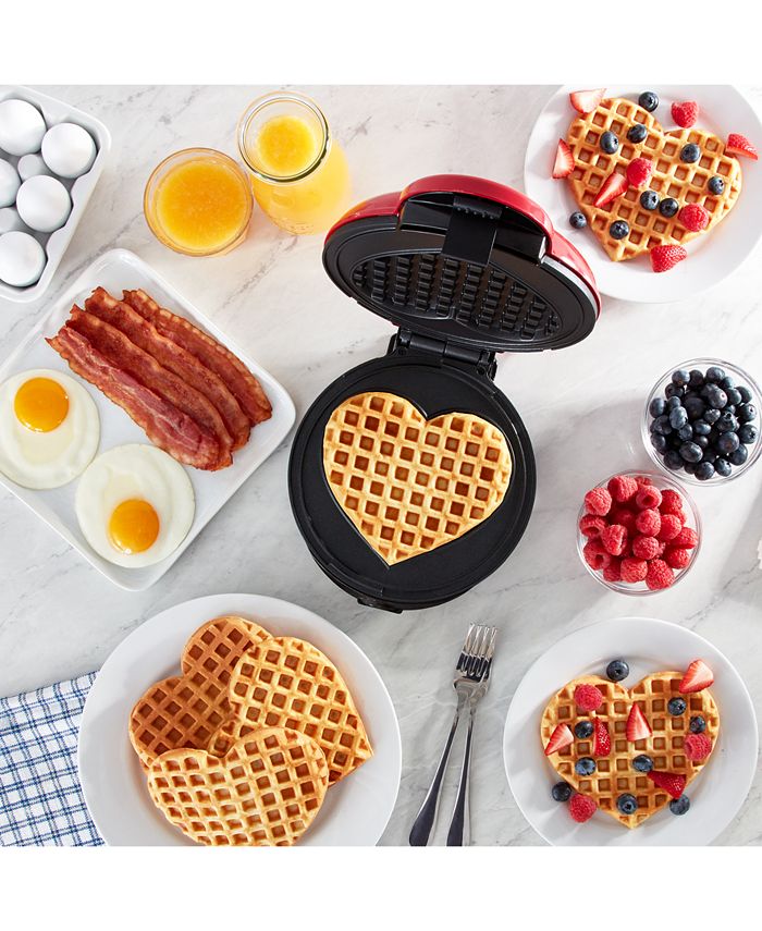 Dash Express Heart Waffle Maker Macy's