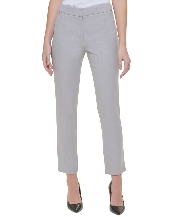 Calvin klein herringbone pants clearance