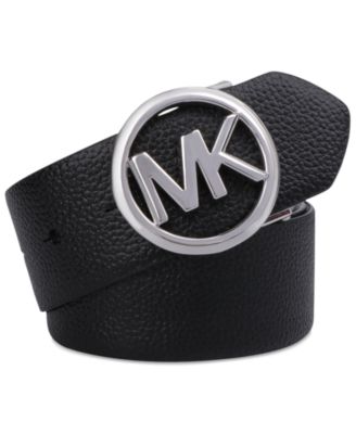 Michael Kors - Pebble Leather Reversible Belt