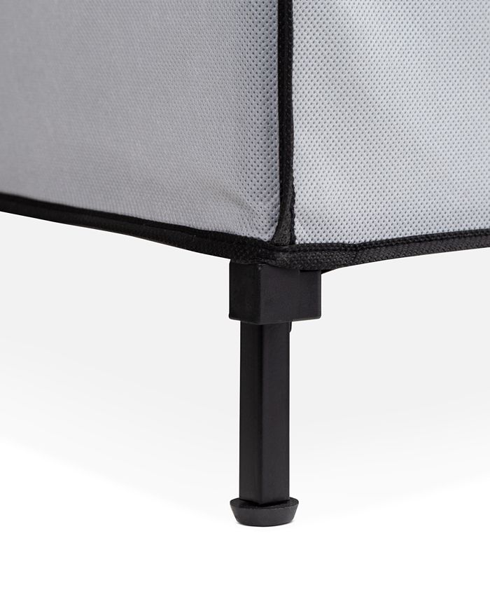 Honey Can Do Portable 60" Wide Double Door Wardrobe Closet with Cover