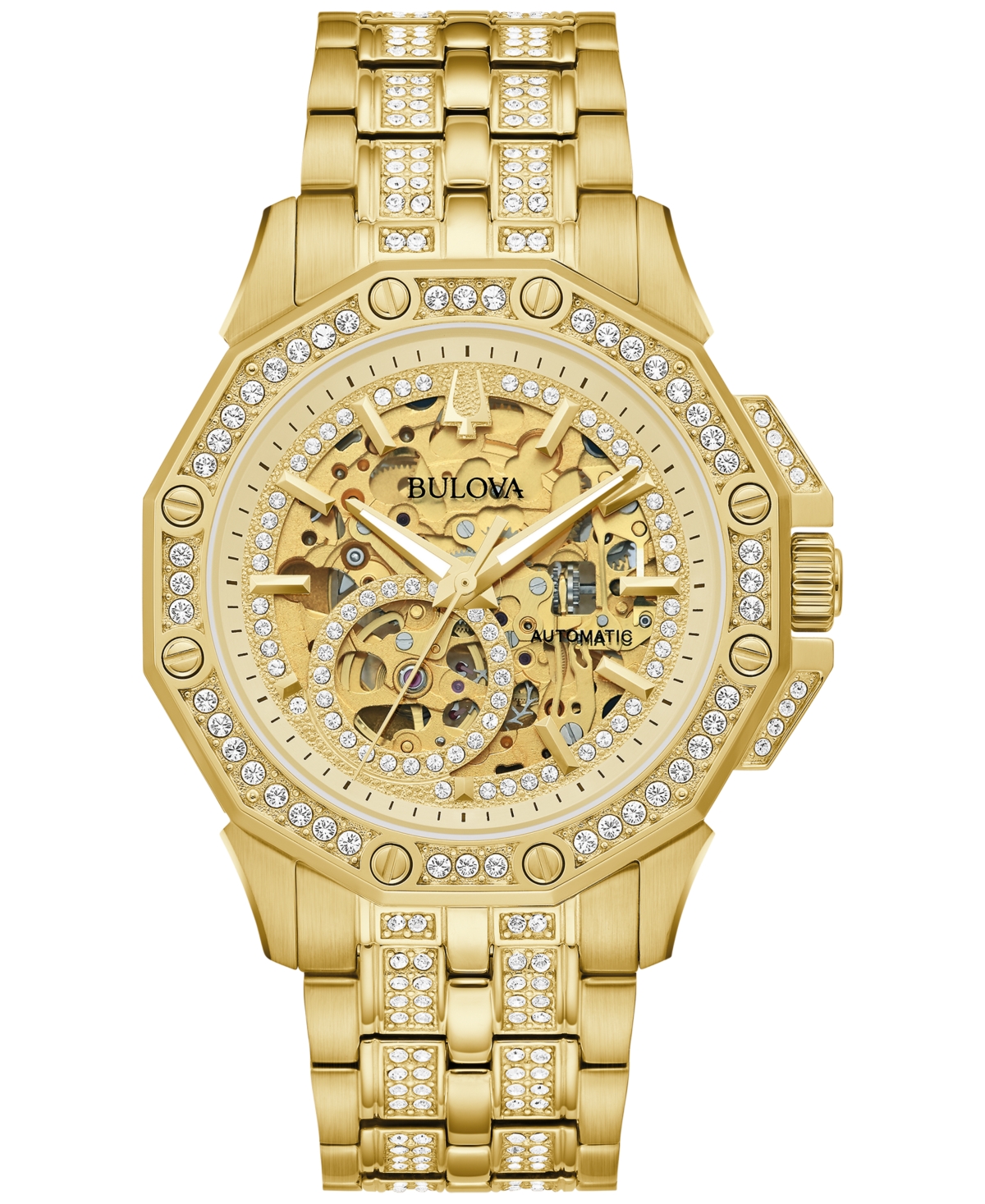 Bulova watch and bracelet set