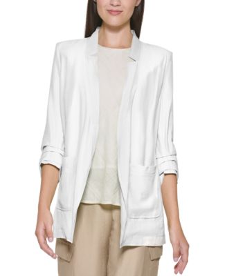 dkny white blazer