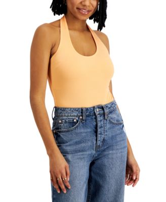 Self Esteem - Juniors' Halter Bodysuit
