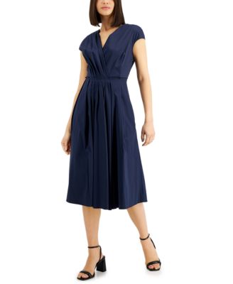 Weekend Max Mara Women's Vertice Pleated Midi Dress - Macy's