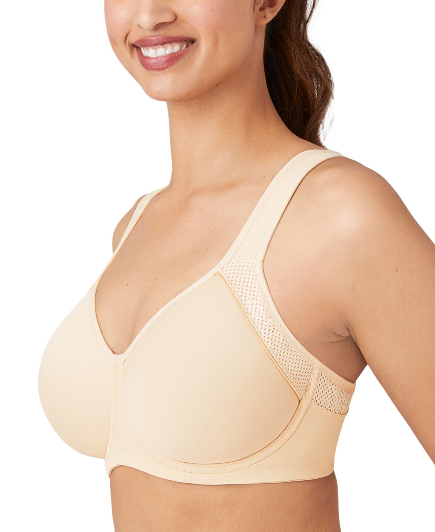 Women's Contrast Trim Contour Sport Bra 853302